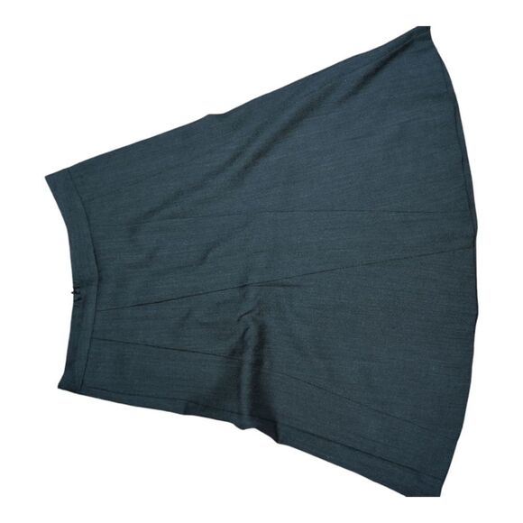 Vintage brown wool blend a line midi skirt size xs/s - Picture 8 of 8